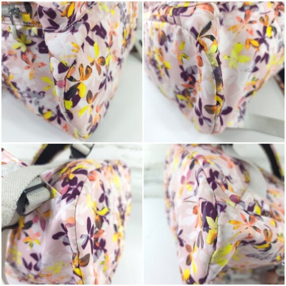 KIPLING KI0367 Fiona Travel Medium Backpack Polyester Falling Floral Multi *VGC* main image 16
